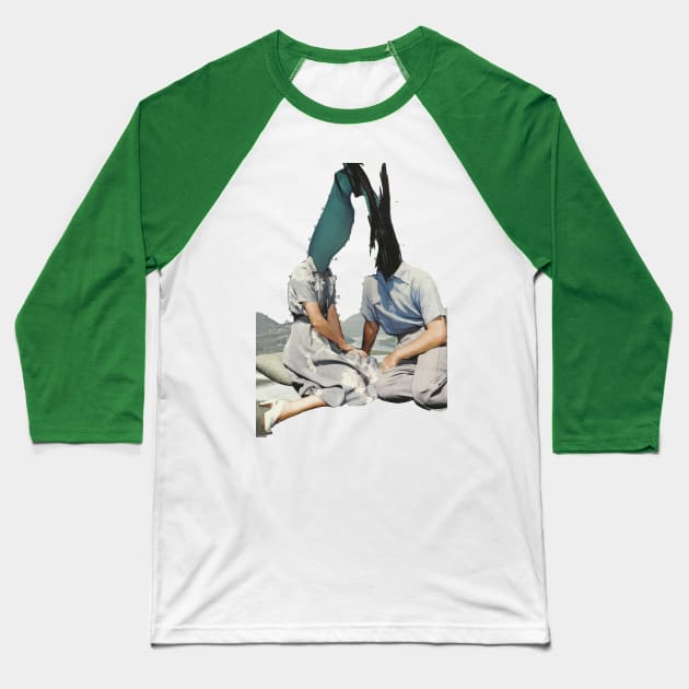 Summer Breeze Baseball T-Shirt by SarahKey